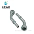 cnc machining SS316L stainless steel hydraulic pipe fittings